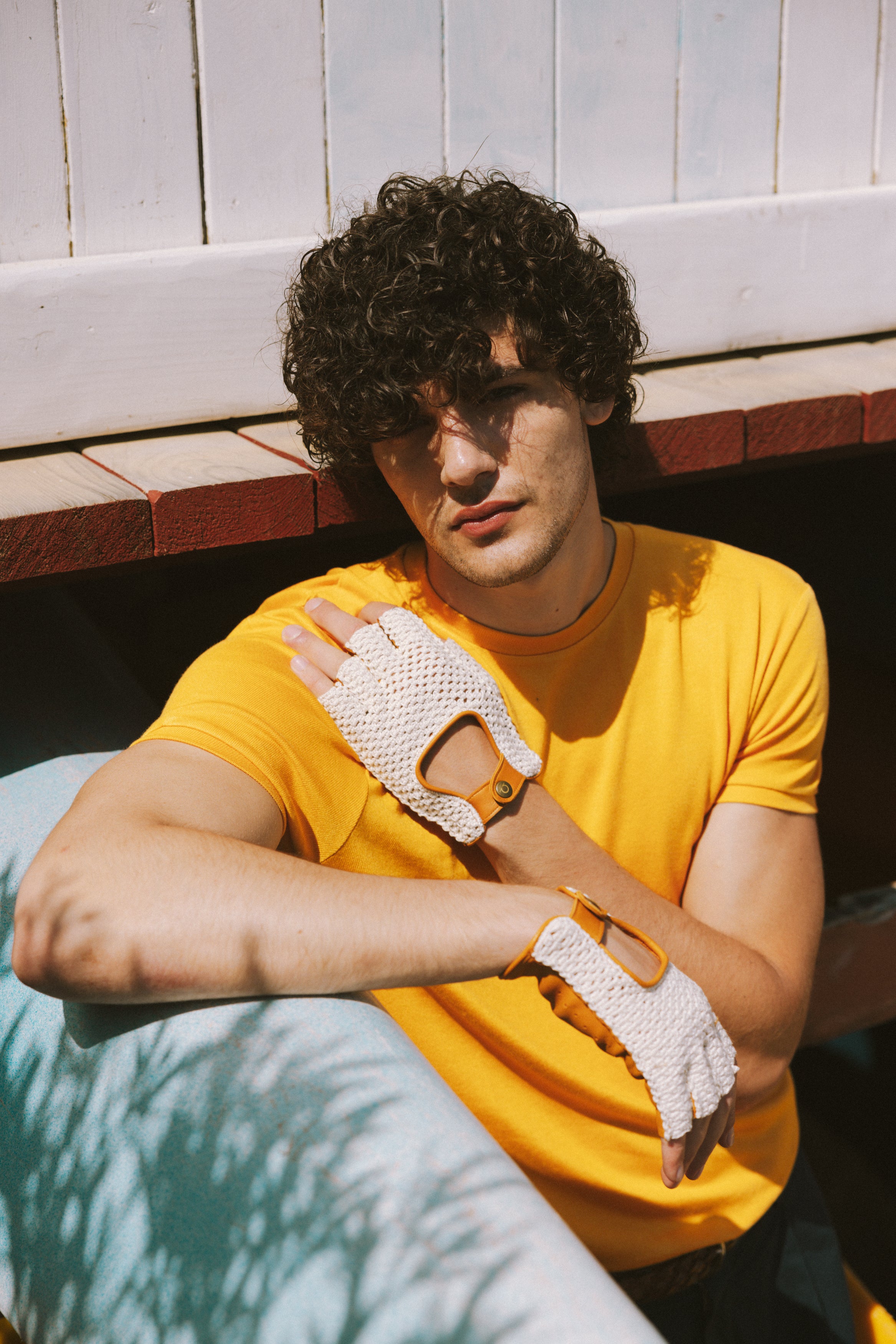 Crochet Mitaine | Ocra | For Him