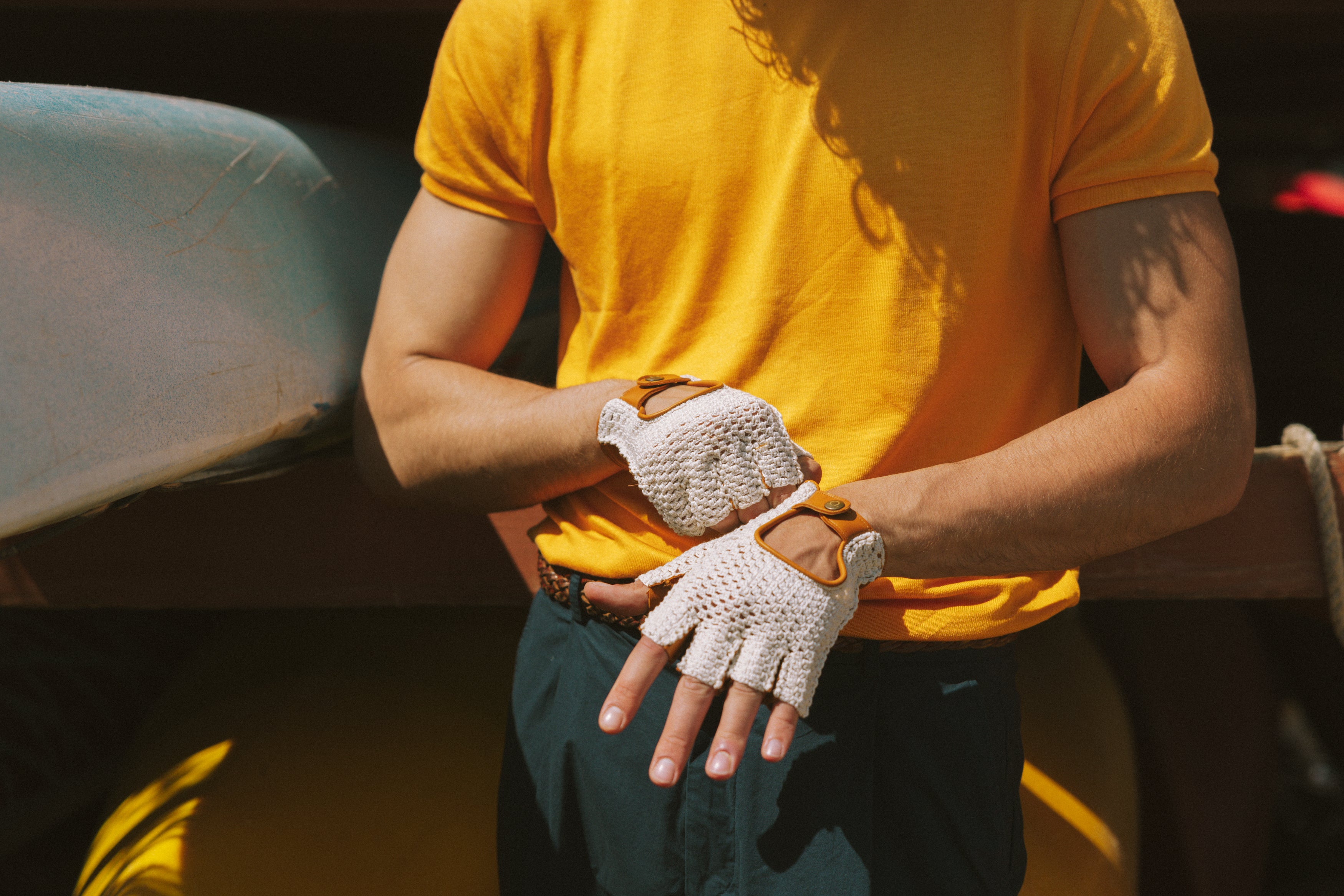 Crochet Mitaine | Ocra | For Him