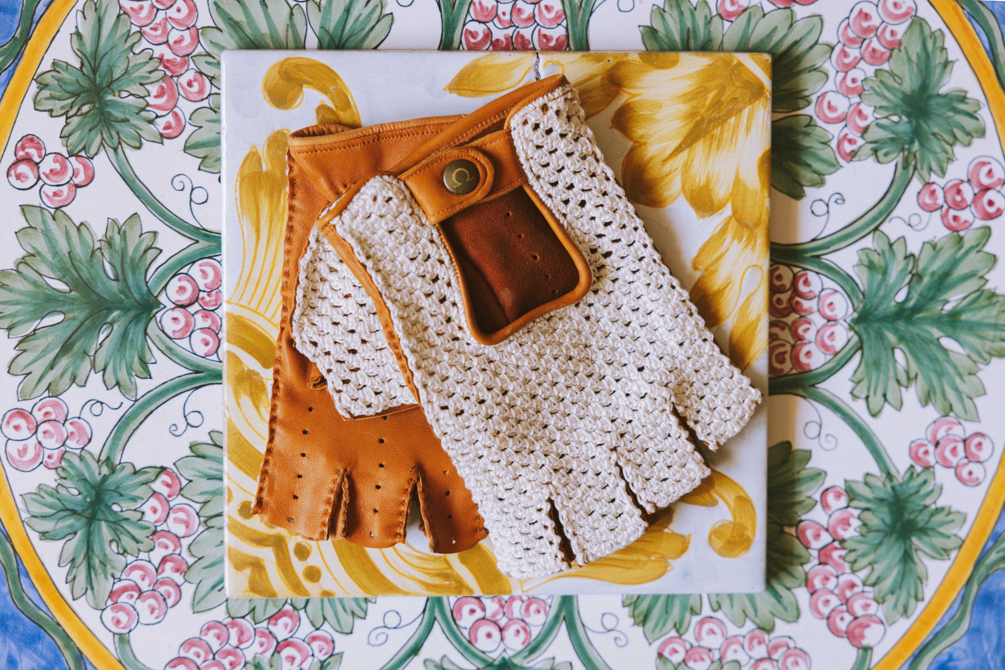 Crochet Mitaine | Ocra | For Him